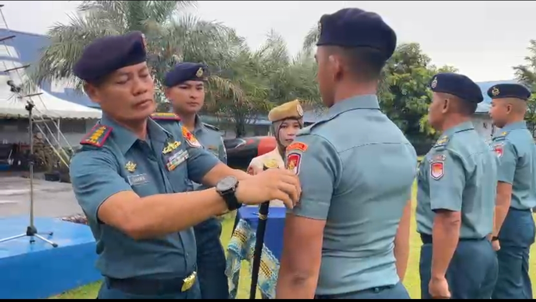 Lanal Sabang Gelar Upacara Kenaikan Pangkat Prajurit