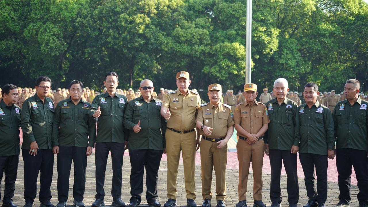 Apel Pagi, Wali Kota Bekasi Tegaskan ASN Produktif Saat WFH Serta Jumat Bersepeda