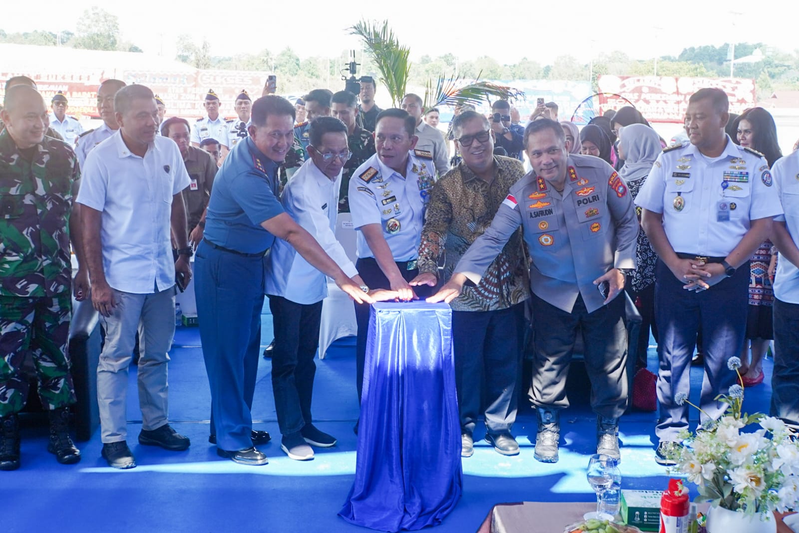 Langkah Strategis Amankan Laut Barat, Dankodaeral IV Hadiri Peresmian Kantor Bakamla Zona Barat